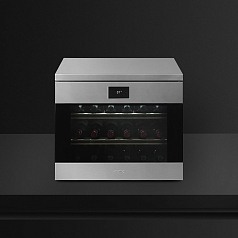 Холодильный шкаф для вина Smeg CVF318XS