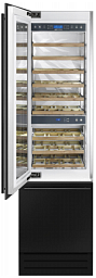 Встраиваемый холодильный шкаф для вина Smeg WI66LS