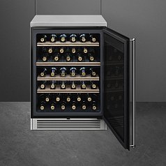 Холодильный шкаф для вина Smeg CVF338X