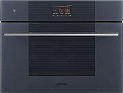 Комплект Smeg Linea стекло Neptune grey (CMS4104GRU, SO4104S4PG)