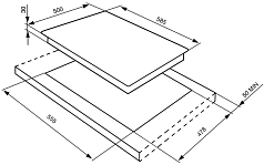 Варочная панель Smeg SR804PGH9