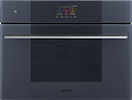 Компактный духовой шкаф с пароваркой Smeg SO4104S4PG