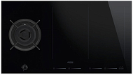 Комбинированная варочная панель Smeg PM6912WLDX
