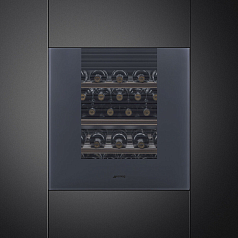 Встраиваемый холодильный шкаф для вина Smeg CVI129G