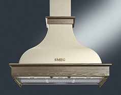 Деревянная рамка для вытяжки Smeg KCL900POE (дуб не окрашенный)