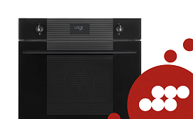 Как установить часы на духовом шкафу Smeg