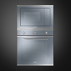 Встраиваемая микроволновая печь Smeg FMI420S2