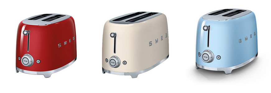 Обзор тостеров SMEG в стиле ретро