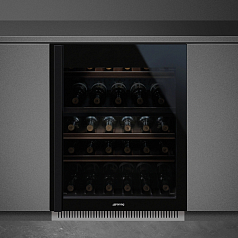 Встраиваемый холодильный шкаф для вина Smeg CVI638RN3