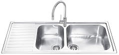 Мойка Smeg LG116S-2