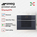 Купить Компактный духовой шкаф с пароваркой Smeg SO4104APG preview 2