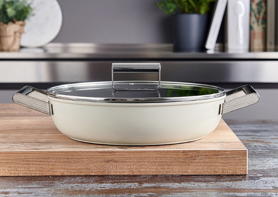 Глубокая сковорода Smeg CKFD2811CRM preview 12