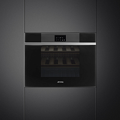Встраиваемый холодильный шкаф для вина Smeg CVI118LWN2