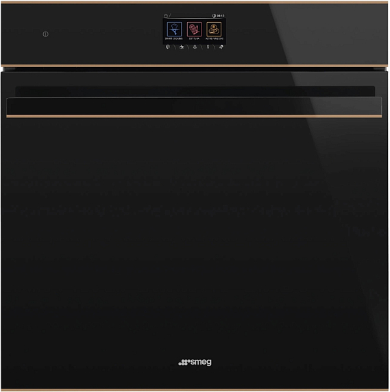 Комплект Smeg Dolce Stil Novo черный (SIM6644R + SO6604S4PNR) preview 3