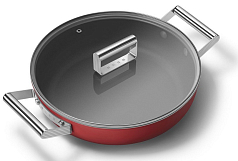 Глубокая сковорода Smeg CKFD2811RDM