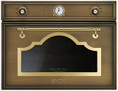 Компактный духовой шкаф с пароваркой Smeg SF4750VCOT