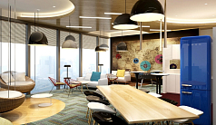 Холодильник Smeg FAB32RBLN1