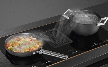 Варочные панели Smeg HOBD с вытяжкой