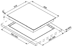 Варочная панель Smeg PV630N