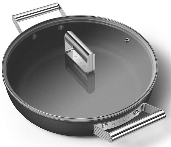 Глубокая сковорода Smeg CKFD2811BLM preview 8