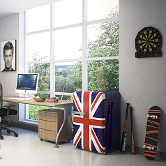 Холодильник Smeg FAB10RUJ