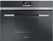 Компактный духовой шкаф с пароваркой Smeg SF4140VCN