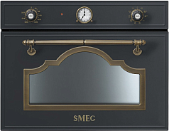 Компактный духовой шкаф с пароваркой Smeg SF4750VCAO