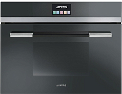 Компактный духовой шкаф с пароваркой Smeg SF4140VCN