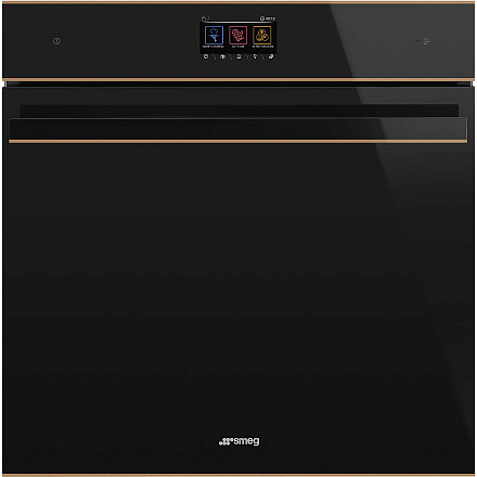 Комплект Smeg Dolce Stil Novo черный (PVL664CN + SOP6604TPNR) preview 3