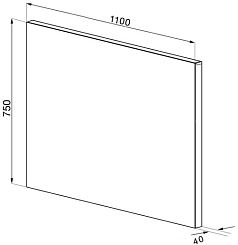 Стеновая панель Smeg SPG110NE