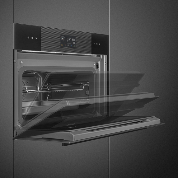 Компактный духовой шкаф с пароваркой Smeg SO4102S3B3 preview 17
