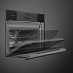 Купить Компактный духовой шкаф с пароваркой Smeg SO4102S3B3 preview 17