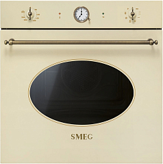 Комплект Smeg Coloniale кремовый (SRV864POGH, SFP805PO)