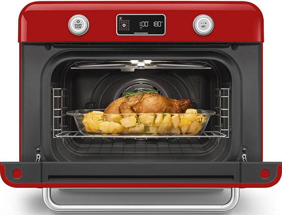 Мини-печь с паром Smeg COF01RDEU preview 8