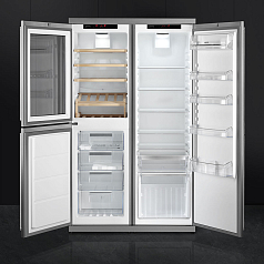 Холодильный шкаф для вина Smeg WF354LX