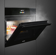 Компактный духовой шкаф Smeg SF4604PVCNX1