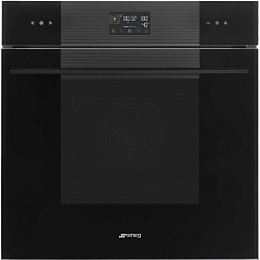 Комплект Smeg Linea черный (PV164B3, SOP6102S2PB3)