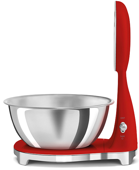 Кухонные весы Smeg KSF01RDWW preview 5