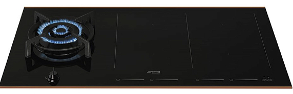 Комбинированная варочная панель Smeg PM6912WLDR preview 8