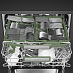 Купить Встраиваемая посудомоечная машина Smeg STL7322BQL preview 4
