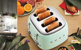 Обзор тостеров Smeg на четыре тоста