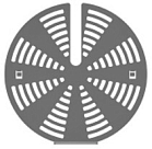 Комплект для уменьшения скорости потока вентилятора Smeg 3925