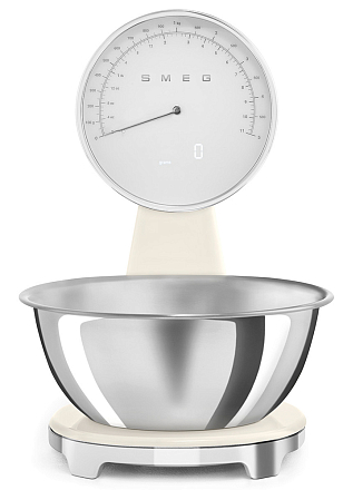 Кухонные весы Smeg KSF01CRWW фото 1 Кухонные весы Smeg KSF01CRWW preview 1
