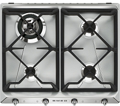 Комплект Smeg Victoria серебристый (SR964XGH, SF6905X1)