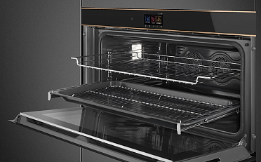 Подсказки при использовании гриля в духовых шкафа Dolce Stil Novo