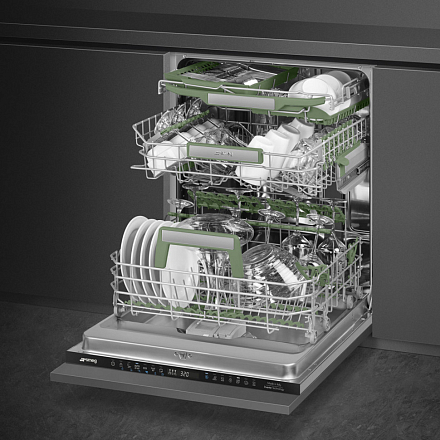 Встраиваемая посудомоечная машина Smeg STL7322BQL preview 3