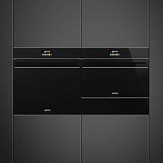 Компактный духовой шкаф Smeg SF4604MCNX