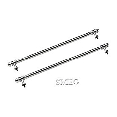 Комплект боковых релингов + логотип Smeg KITKCX-2