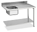 Купить Стол с мойкой для посудомоечных машин купольного типа Smeg WT51200SR preview 1