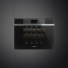 Встраиваемый холодильный шкаф для вина Smeg CVI118LWN2